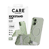 Care by PanzerGlass Feature Case Transparent w. Kickstand & MagSafe iPhone 17, 17 Air, 17 Pro, 17 Pro Max